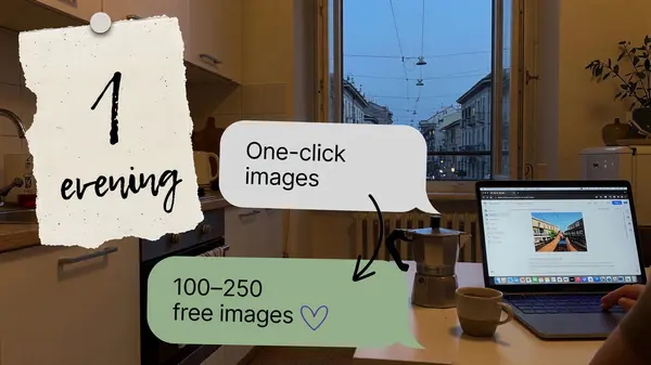 WordPress plugin built in one evening: one-click AI images, 100–250 for free