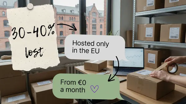 EuroMetrics: Google Analytics loses 30–40% of data; hosted only in the EU, from €0 a month