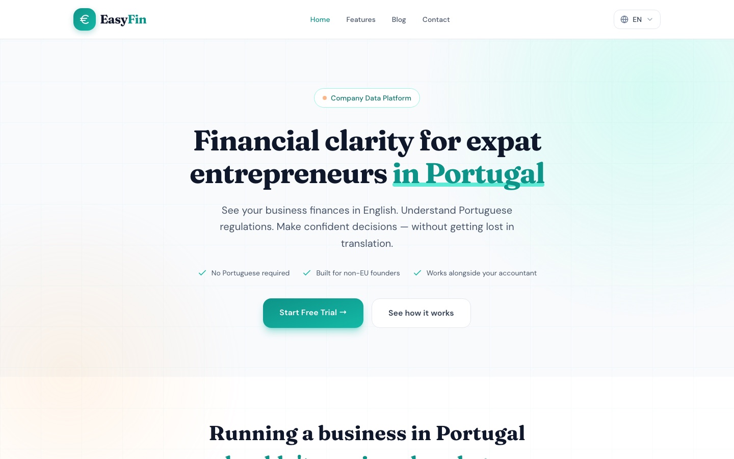 EasyFin: Fintech SaaS