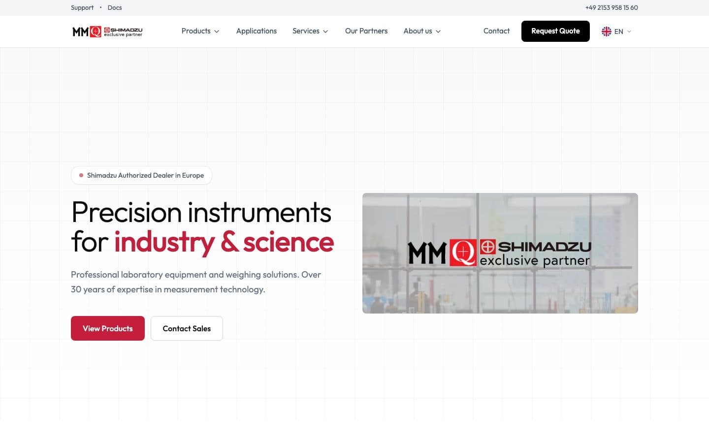 MMQ Europe — B2B industrial distributor