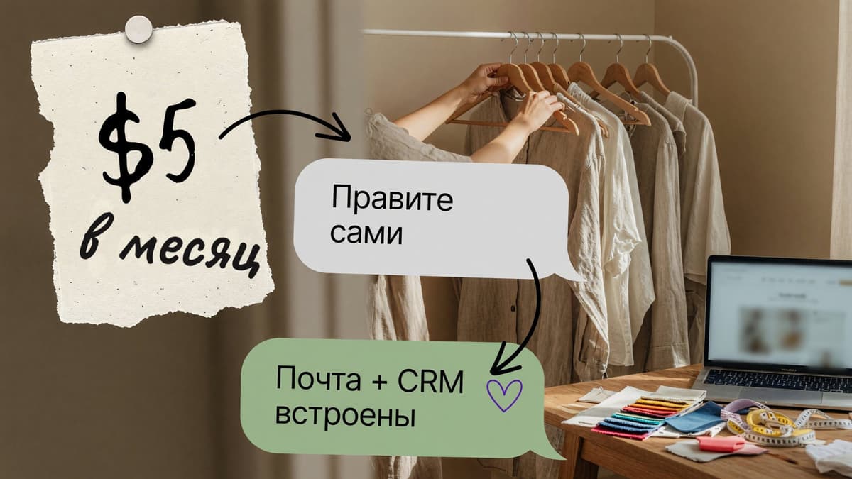 Клиентский сайт на Cloudflare и EmDash за $5 в месяц: правите сами, почта и CRM встроены