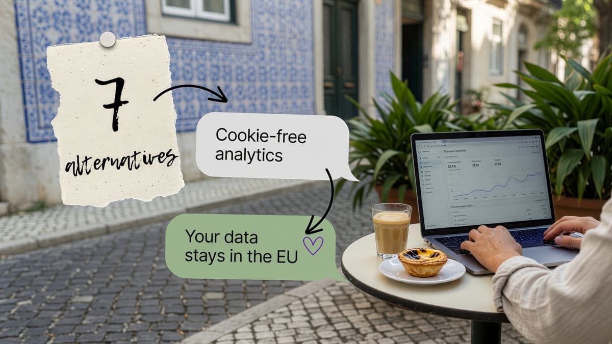 7 GDPR-compliant Google Analytics alternatives: cookie-free analytics, your data stays in the EU